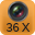 36x zoom lens